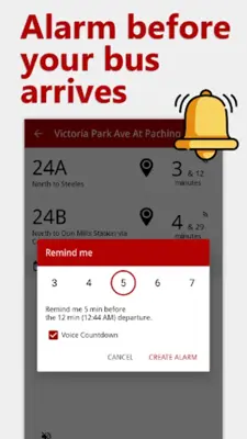 My TTC android App screenshot 2